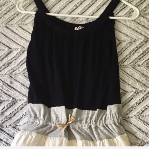 Crewcuts Black gray white colorblock dress 16 NWT - Picture 4 of 5